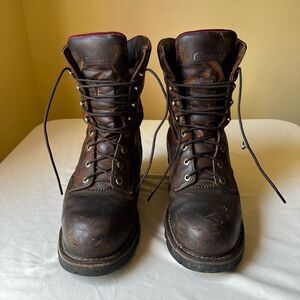 Chippewa 59405 SUPER DNA Steel Toe 400g Insulated Logger Boots‎ Men's 9.5E